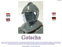 Tablet Screenshot of gotscha.nl